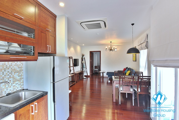 Bright Spacious apartment with lovely balcony in Au Cơ