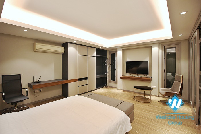 Morden studio for rent in Nhat Chieu street, Tay Ho, Ha Noi