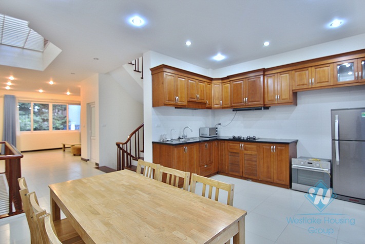 Brand new house for rent with fully furnished and equipped in Tay Ho area , Hanoi
