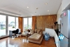 A Cozy one  bedroom apartment for leasing on the top floor in Tay Ho for rent 