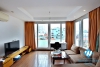 A Cozy one  bedroom apartment for leasing on the top floor in Tay Ho for rent 