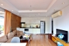 A Cozy one  bedroom apartment for leasing on the top floor in Tay Ho for rent 