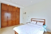 Lake view three bedrooms apartment for rent in To Ngoc Van st, Tay Ho