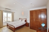 Lake view three bedrooms apartment for rent in To Ngoc Van st, Tay Ho