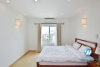 Lake view three bedrooms apartment for rent in To Ngoc Van st, Tay Ho