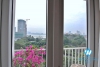 Lake view three bedrooms apartment for rent in To Ngoc Van st, Tay Ho