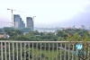 Lake view three bedrooms apartment for rent in To Ngoc Van st, Tay Ho