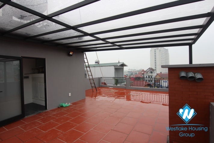 A new beautiful  02 bedrooms with terrace apartment for rent in Tay Ho district