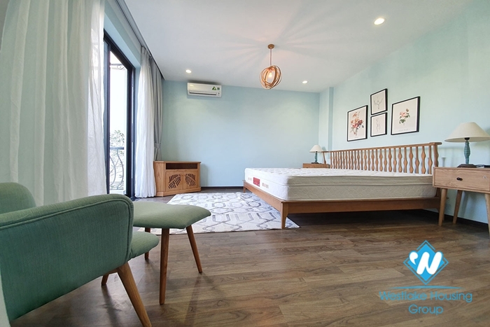 New and modern five bedroom villa for rent in Vinhome Riverside Long Bien.