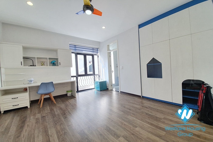 New and modern five bedroom villa for rent in Vinhome Riverside Long Bien.