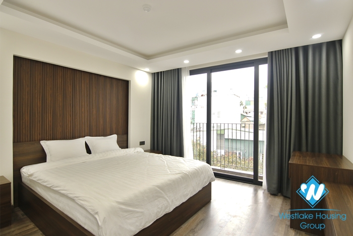 Newly completed 2-bedroom apartment for rent in Hai Ba Trung district near Vincom Ba Trieu.