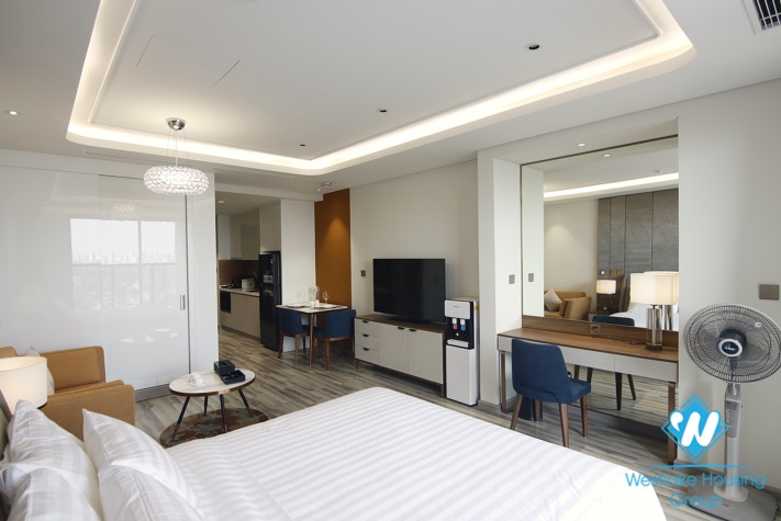 Luxurious city view studio for rent in Ba Dinh