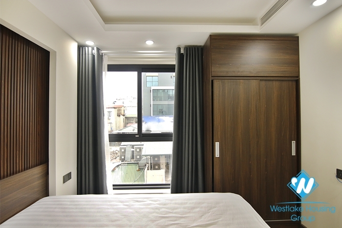 Newly completed 2-bedroom apartment for rent in Hai Ba Trung district near Vincom Ba Trieu.
