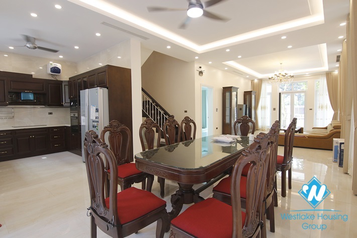 Spacious, cozy villa in Ciputra T Block for rent. 