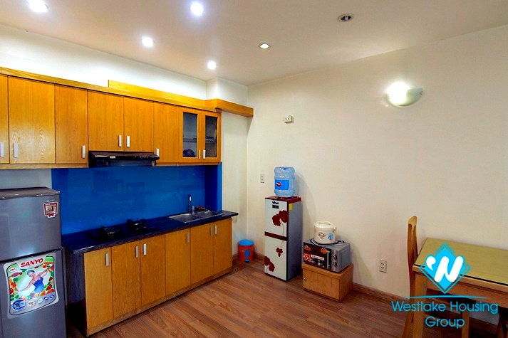 Spacious one bedroom apartment for rent in Ba Dinh