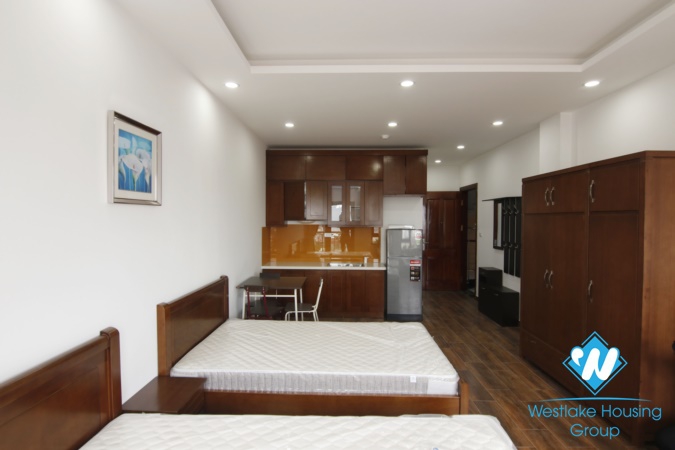 A lovely stuido with lots of natural light for rent on Nui Truc, Ba Dinh