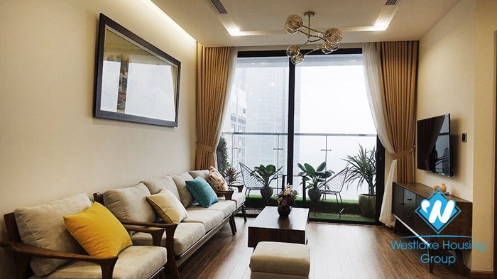 A nicely one bedroom apartment for lease in Vinhome Metropolis, Lieu Giai, Ba Dinh