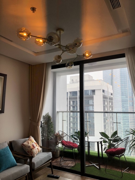 A nicely one bedroom apartment for lease in Vinhome Metropolis, Lieu Giai, Ba Dinh