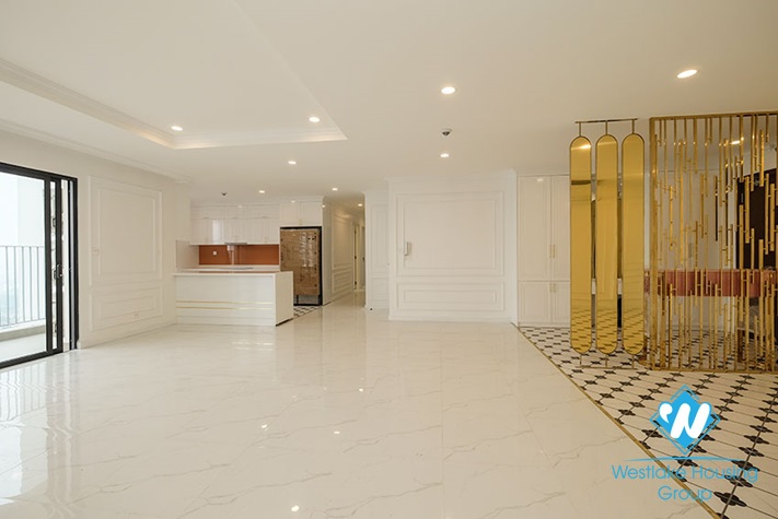 A modern, stylish 4 bedroom apartment for rent in Kosmo Tower, Tay Ho