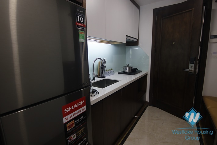Morden 1+ bedroom apartment for lease in Kim Ma Thuong, Ba Dinh, Ha Noi