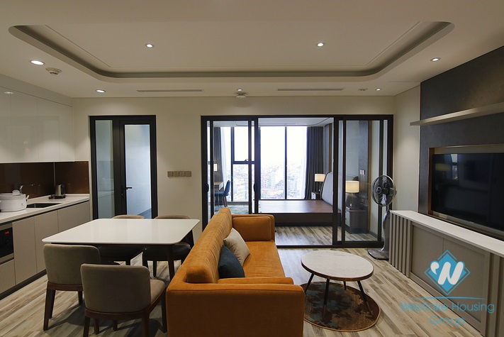 Brand new one bedroom apartment for rent in Giang Vo st, Ba Dinh