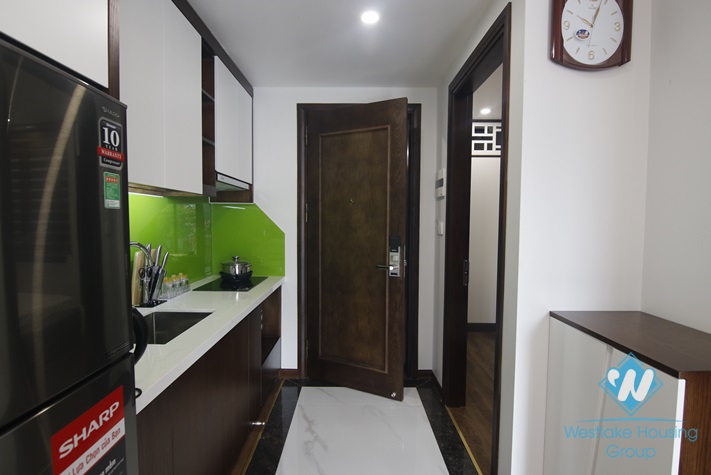 Brand new 2 bedrooms apartment with lovely balcony for rent in Kim Ma Thuong, Ba Dinh