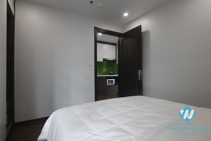 High floor serviced apartment for rent in Kim Ma Thuong, Ba Dinh