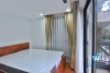 Lake view two bedroom apartment for rent in Nhat Chieu, Tay Ho