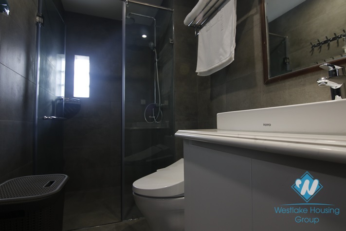 High floor serviced apartment for rent in Kim Ma Thuong, Ba Dinh