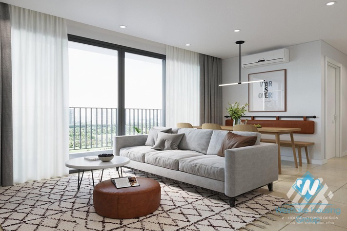 A well-designed apartment for rent in D'capital, Tran Duy Hung, Cau Giay