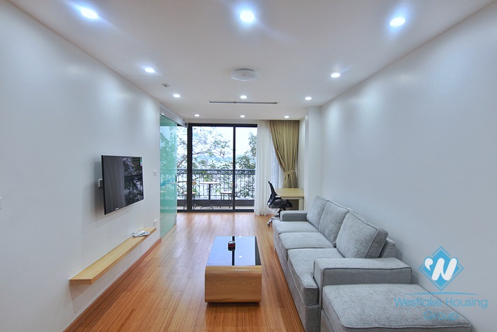 Brand new two bedroom apartment with lake view for rent in Nhat Chieu, Tay Ho