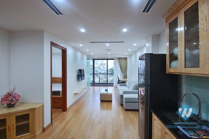 Brand new two bedroom apartment with lake view for rent in Nhat Chieu, Tay Ho