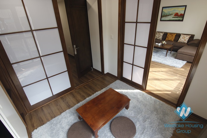 Morden 1+ bedroom apartment for lease in Kim Ma Thuong, Ba Dinh, Ha Noi