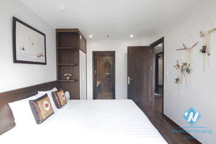 A newly two bedrooms apartment for rent in Kim Ma Thuong, Ba Dinh