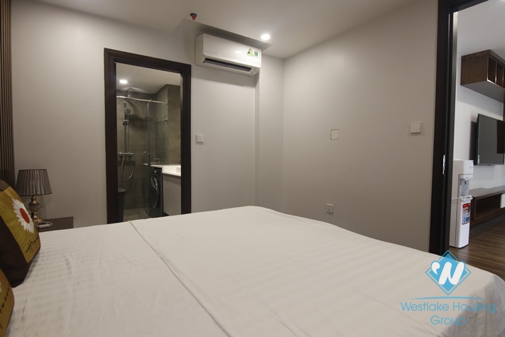 Morden 1+ bedroom apartment for lease in Kim Ma Thuong, Ba Dinh, Ha Noi
