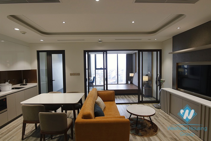 Brand new one bedroom apartment for rent in Giang Vo st, Ba Dinh