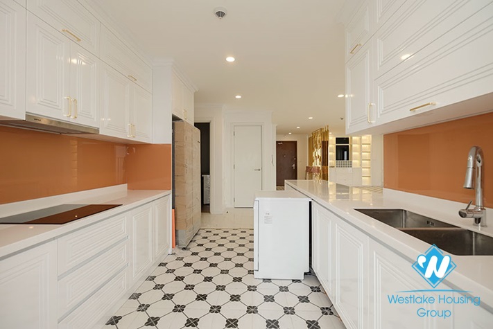A modern, stylish 4 bedroom apartment for rent in Kosmo Tower, Tay Ho