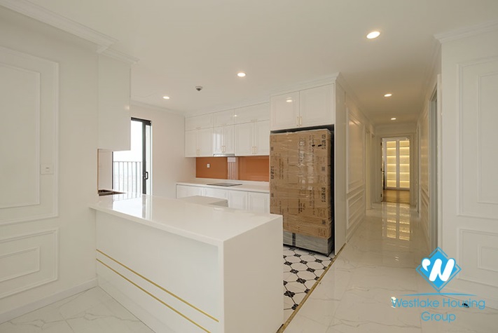 A modern, stylish 4 bedroom apartment for rent in Kosmo Tower, Tay Ho