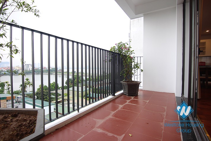 Nice view apartment for rent in Xom Chua Dang, Thai Mai, Tay Ho District