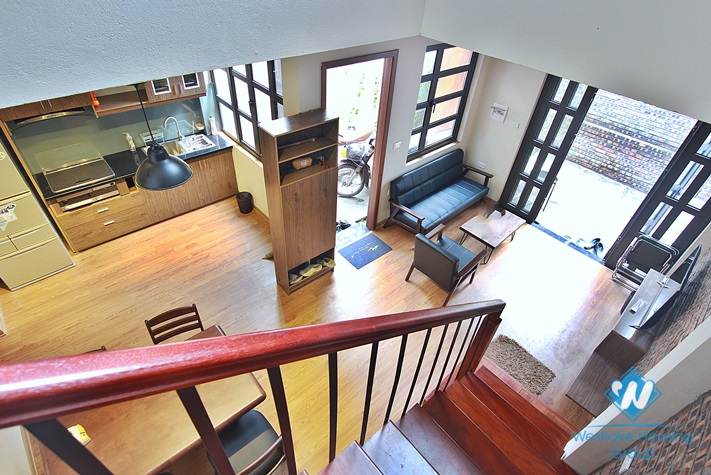 Special house with 2 bedrooms for rent in Au Co st, Tay Ho District 