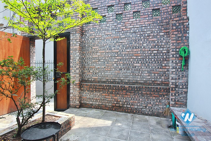 Special house with 2 bedrooms for rent in Au Co st, Tay Ho District 
