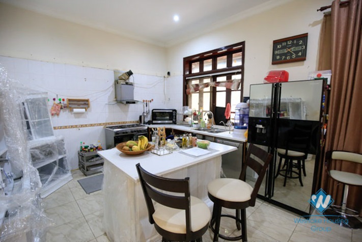 A big, well-equipped villa in Ciputra C Block for rent