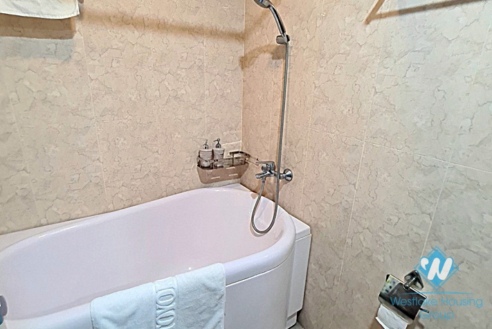 Nice and bright 1 bedroom apartment for rent in Ba dinh, Ha noi