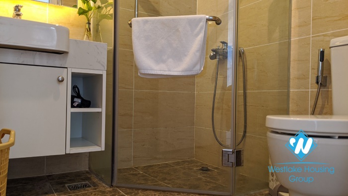 A well-designed one bedroom apartment for rent in D'capital, Tran Duy Hung, Cau Giay
