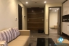 A furnished and cozy 3 bedroom apartment for rent in Hong Kong Tower, Dong Da district