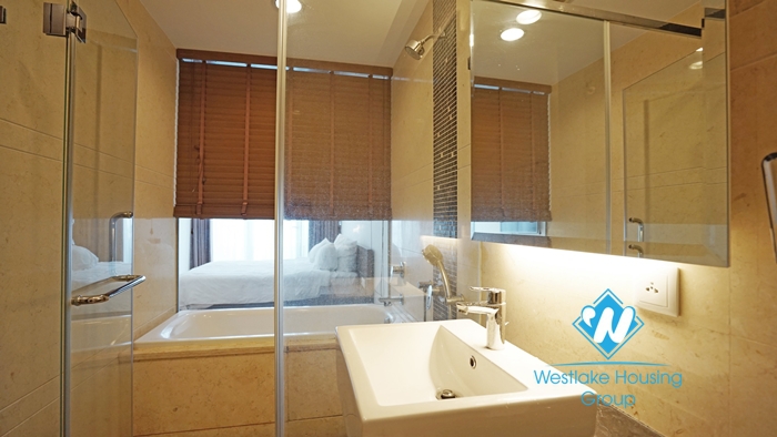 2 bedroom apartment for rent in Hoang Thanh Tower, Hai Ba Trung, Hanoi.