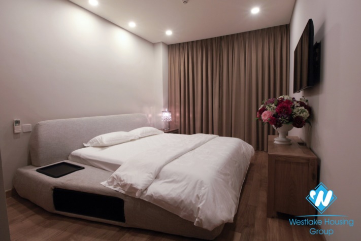  A Lovely Spacious one bedroom apartment with big balcony for rent in Tay Ho