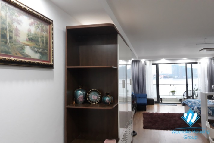  A Lake view Spacious studio  for rent on Nhat Chieu street
