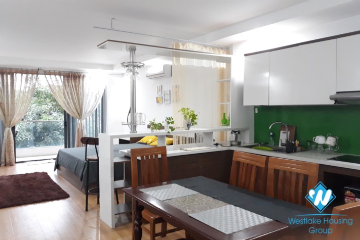 A Spacious Beautiful  studio with lake view for lease in Tay Ho