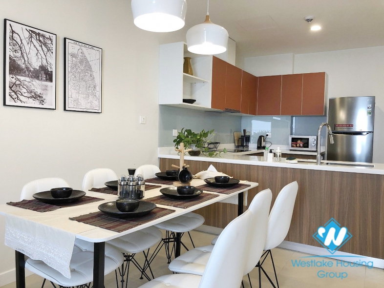 A beautiful apartment with 2 bedrooms in Kosmo, Tay Ho for rent